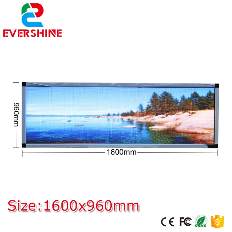 patogus produktas p10 lauko 1/2 nuskaitymo led dispaly ekrano 1600*960mm P10 SMD3535 rgb full vaizdo siena