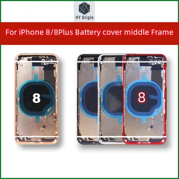 IPhone 8G 8 Plius galinį dangtelį + vidurį rėmo atveju + SIM tray + klavišą pusėje baterijos dalį, atveju, montavimo atveju+CE