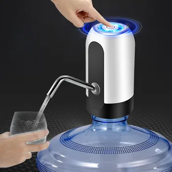 Juoda USB Belaidžio Smart Elektrinis Vandens Siurblys Dozatorius Geriamojo Vandens Butelis Siurblys, skirtas Namų Kelionės