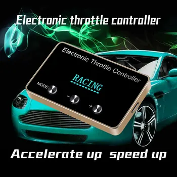 LCD Elektroninis Droselis Valdytojas Sprint Booster Kuro Pedalo Vadas Plonas Chip Tuning 10 Ratai Režimai, skirti 