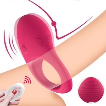 Vibruojantis Varpos Žiedas Poroms Silikono Klitorio Vibratorius Stimuliuoja Atidėtas Ankstyvos Ejakuliacija Gaidys Žiedai Sekso Žaisliukai Vyrams